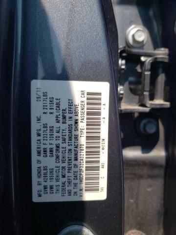 Photo 10 from auction – 2012 HONDA ACCORD LX with VIN 1HGCP2F32CA027870