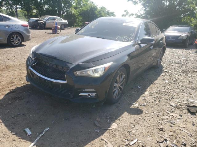 Photo 2 from auction – 2015 INFINITI Q50 BASE with VIN JN1BV7AR4FM399810