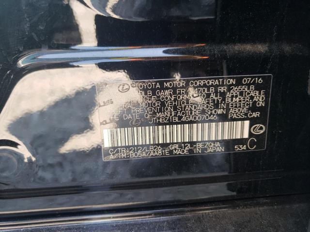 صورة رقم 10 من المزاد - 2016 LEXUS GS 350 BAS مع VIN JTHBZ1BL4GA007046