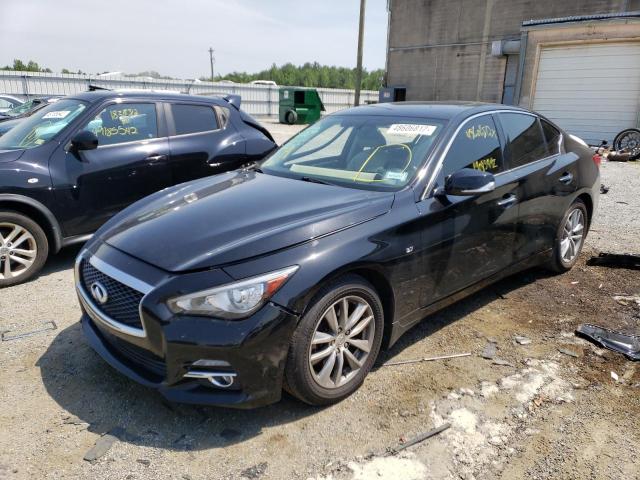 Photo 2 from auction – 2014 INFINITI Q50 BASE with VIN JN1BV7AR9EM683853
