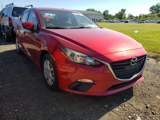 MAZDA 3 2014 with VIN JM1BM1U7XE1201349 - Photo from auction