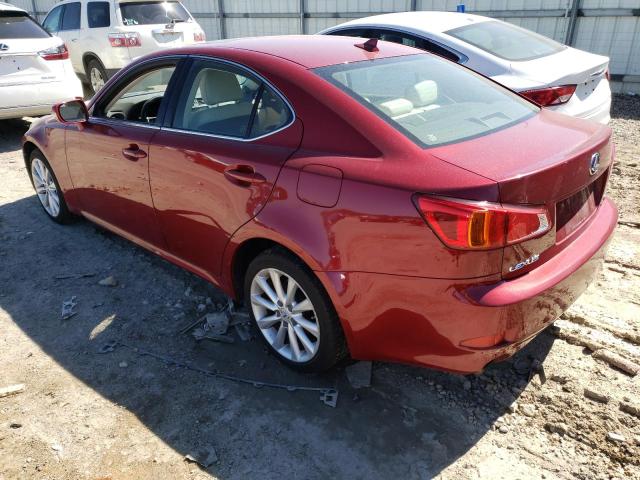 Photo 3 from auction – 2009 LEXUS IS 250 with VIN JTHCK262195034510