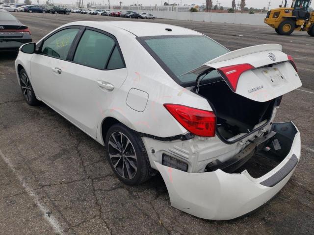Photo 3 from auction – 2017 TOYOTA COROLLA L with VIN 5YFBURHE6HP611685