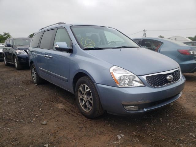 KIA SEDONA EX 2014 with VIN KNDMH4C7XE6559117 - Photo from auction