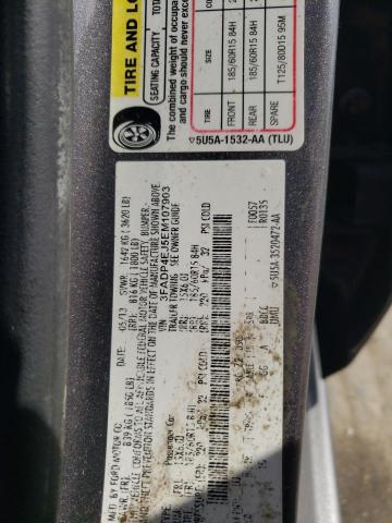 Photo 10 from auction – 2014 FORD FIESTA SE with VIN 3FADP4EJ5EM107903