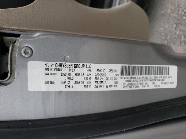 Photo 10 from auction – 2014 DODGE GRAND CARA with VIN 2C4RDGCG1ER128936