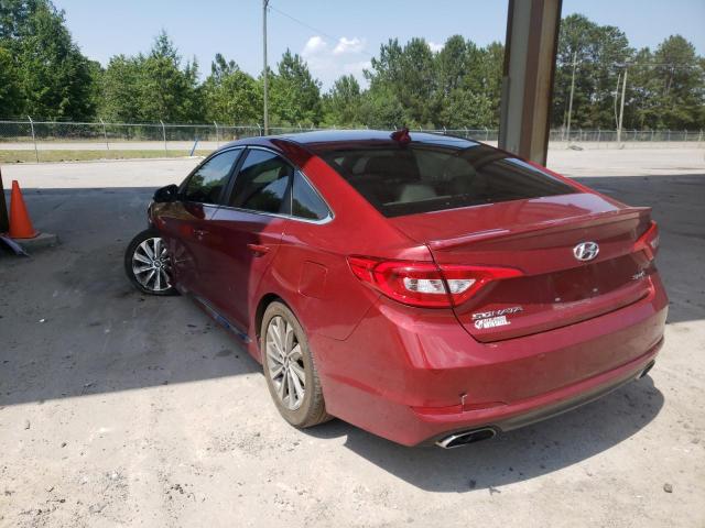 Photo 3 from auction – 2016 HYUNDAI SONATA SPO with VIN 5NPE34AFXGH396409