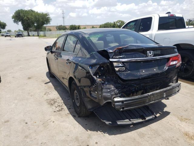 Photo 3 from auction – 2014 HONDA CIVIC LX with VIN 19XFB2F52EE021384