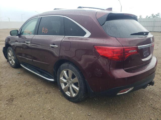 Photo 3 from auction – 2014 ACURA MDX ADVANC with VIN 5FRYD4H80EB505777