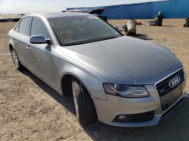 AUDI A4 PREMIUM 2011 with VIN WAUFFAFL3BN014459 - Photo from auction