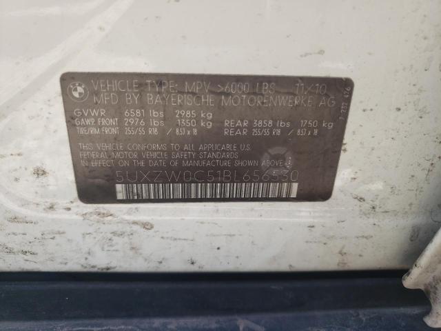 Photo 10 from auction – 2011 BMW X5 XDRIVE3 with VIN 5UXZW0C51BL656530