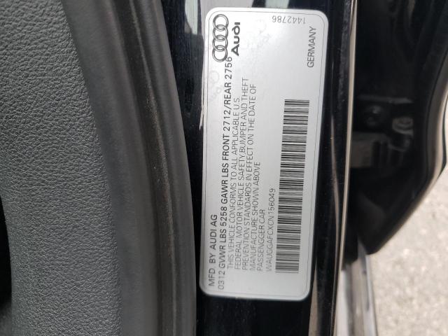 Photo 10 from auction – 2012 AUDI A6 PREMIUM with VIN WAUGGAFCXCN156049