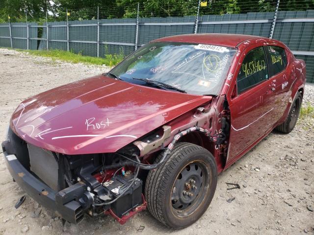 Photo 2 from auction – 2014 DODGE AVENGER SE with VIN 1C3CDZAB1EN190024
