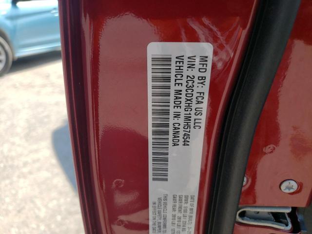 Photo 10 from auction – 2021 DODGE CHARGER GT with VIN 2C3CDXHG1MH574544