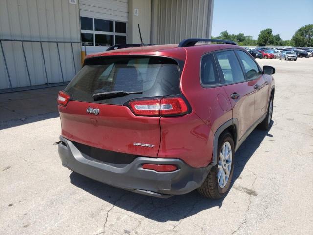 Photo 4 from auction – 2016 JEEP CHEROKEE S with VIN 1C4PJLAB7GW135514