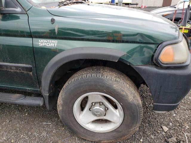 Photo 9 from auction – 2000 MITSUBISHI MONTERO SP with VIN JA4MT31H4YP816088