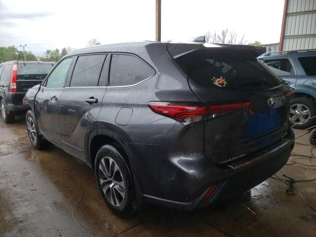 Photo 3 from auction – 2020 TOYOTA HIGHLANDER with VIN 5TDHZRBH0LS019536