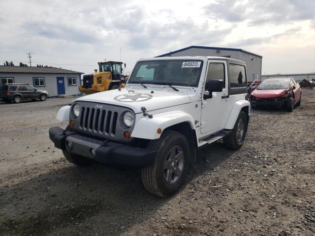 Photo 2 from auction – 2013 JEEP WRANGLER S with VIN 1C4AJWAG7DL593151