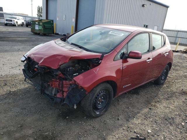 Photo 2 from auction – 2015 NISSAN LEAF S with VIN 1N4AZ0CP8FC329528