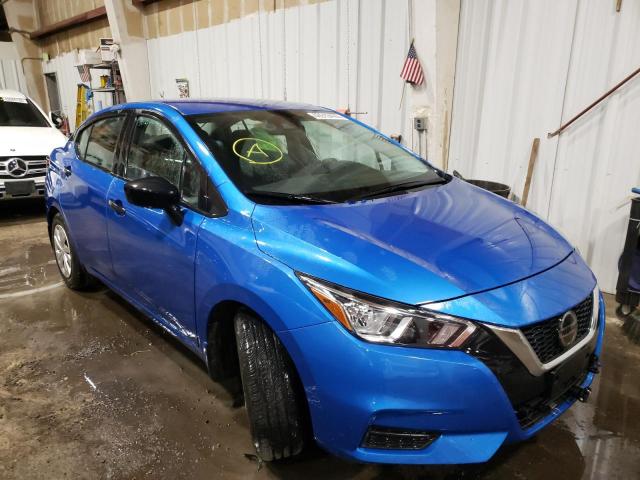 NISSAN VERSA S 2021 with VIN 3N1CN8BV8ML822756 - Photo from auction
