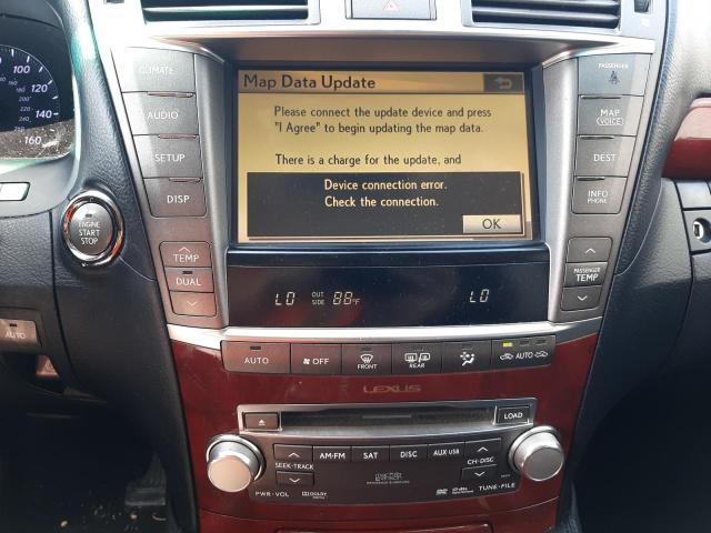 Photo 9 from auction – 2010 LEXUS LS 460L with VIN JTHDL5EF7A5002267