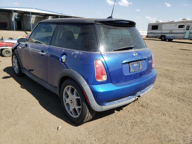 Photo 3 from auction – 2006 MINI COOPER S with VIN WMWRE33556TL24437