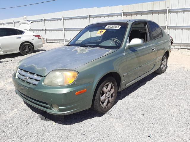 Photo 2 from auction – 2003 HYUNDAI ACCENT GL with VIN KMHCG35C33U273231