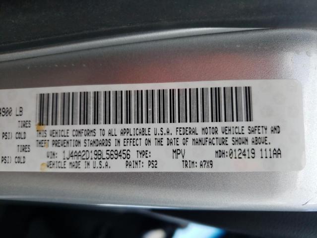 Photo 10 from auction – 2011 JEEP WRANGLER S with VIN 1J4AA2D19BL569456