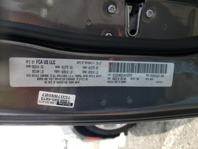 Photo 10 from auction – 2018 DODGE CHARGER SX with VIN 2C3CDXBG5JH142575