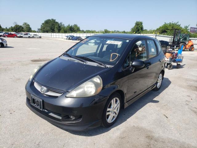 Photo 2 from auction – 2007 HONDA FIT S with VIN JHMGD38697S028289