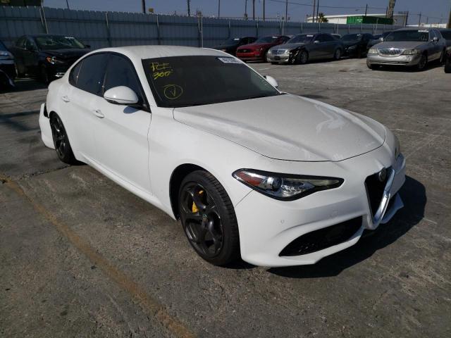 Photo 1 from auction – 2018 ALFA ROMEO GIULIA TI with VIN ZARFAECN5J7575169