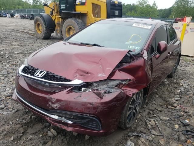 Photo 2 from auction – 2013 HONDA CIVIC EX with VIN 2HGFB2F88DH514761