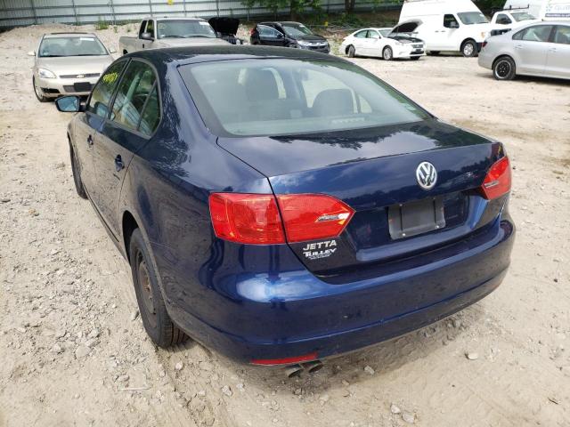 Photo 3 from auction – 2011 VOLKSWAGEN JETTA BASE with VIN 3VW1K7AJ4BM399586