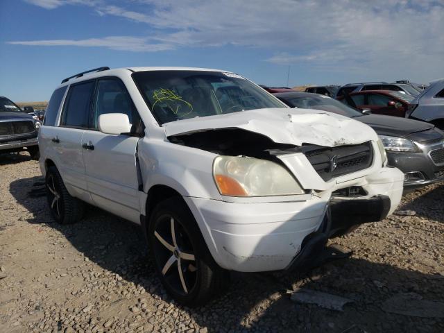 HONDA PILOT EX 2003 with VIN 2HKYF18413H531004 - Photo from auction