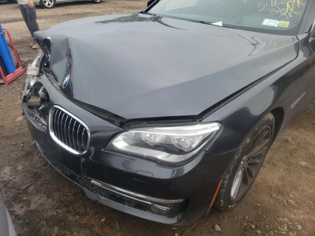 Photo 10 from auction – 2015 BMW 750 XI with VIN WBAYB6C58FD225479