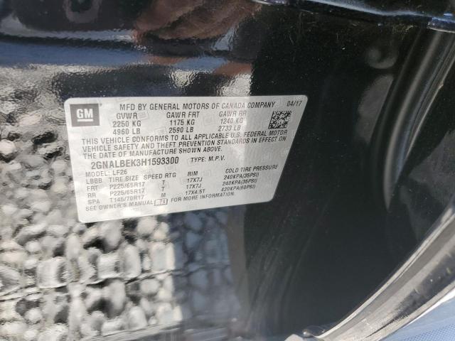 Photo 10 from auction – 2017 CHEVROLET EQUINOX LS with VIN 2GNALBEK3H1593300
