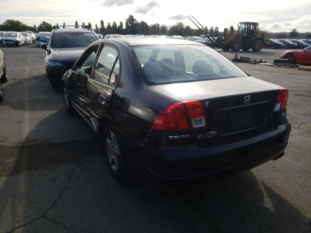 Photo 3 from auction – 2005 HONDA CIVIC EX with VIN 2HGES26755H547513