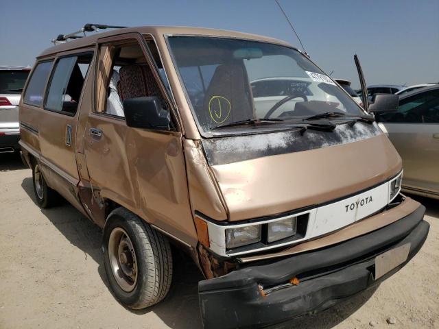 TOYOTA VAN WAGON 1985 with VIN JT4YR27V7F0022396 - Photo from auction