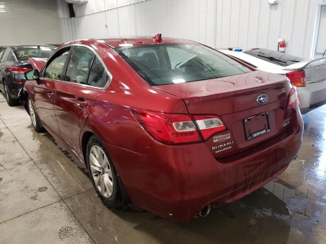 Photo 3 from auction – 2017 SUBARU LEGACY 2.5 with VIN 4S3BNAC62H3056161