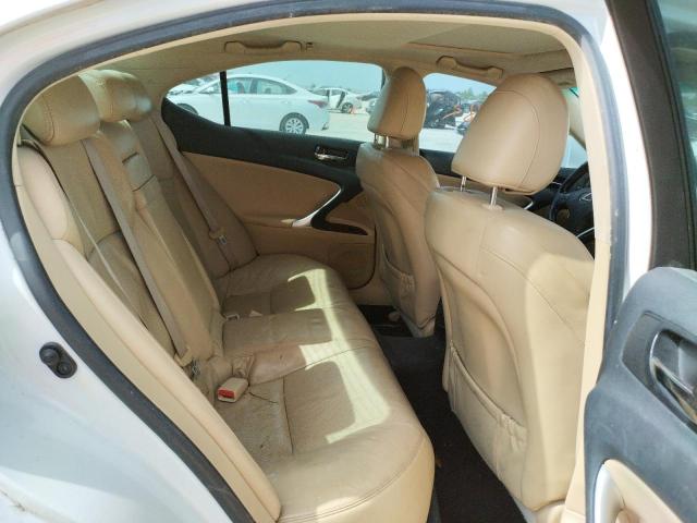 Photo 6 from auction – 2008 LEXUS IS 250 with VIN JTHBK262085065922