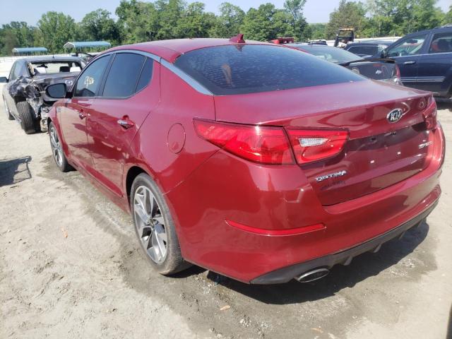 Photo 3 from auction – 2015 KIA OPTIMA SX with VIN 5XXGR4A64FG514018