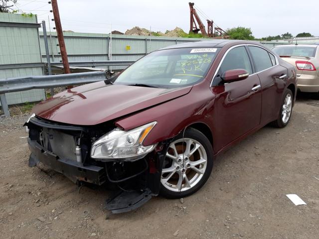 Photo 2 from auction – 2012 NISSAN MAXIMA S with VIN 1N4AA5AP7CC825228