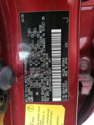 Photo 10 from auction – 2006 TOYOTA HIGHLANDER with VIN JTEEP21A060174269