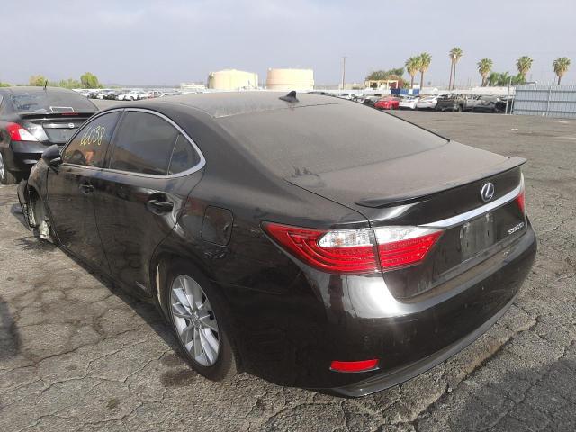 Photo 3 from auction – 2013 LEXUS ES 300H with VIN JTHBW1GG3D2013818