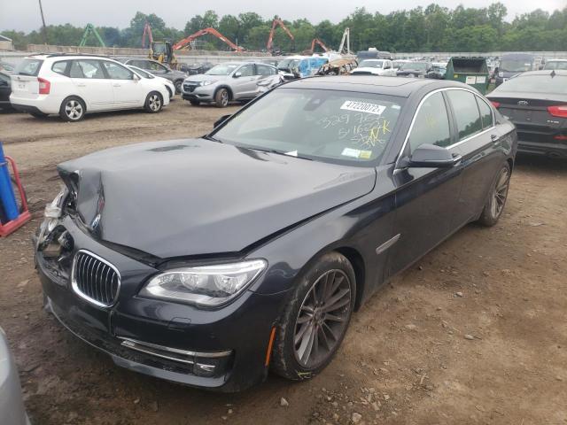 Photo 2 from auction – 2015 BMW 750 XI with VIN WBAYB6C58FD225479