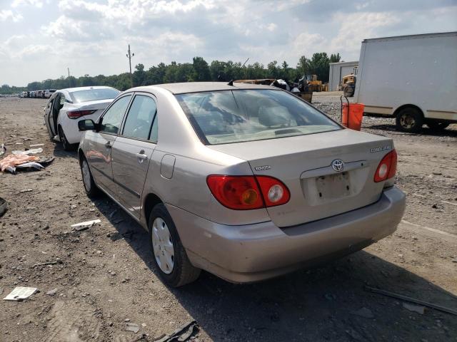 Photo 3 from auction – 2003 TOYOTA COROLLA CE with VIN 1NXBR32E93Z049411