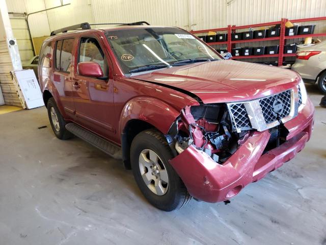NISSAN PATHFINDER 2005 with VIN 5N1AR18W25C789648 - Photo from auction