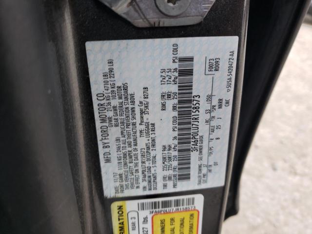 Photo 10 from auction – 2018 FORD FUSION SE with VIN 3FA6P0LU7JR158573