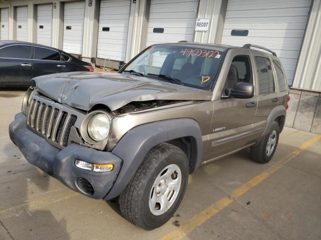 Photo 2 from auction – 2004 JEEP LIBERTY SP with VIN 1J4GL48K34W314614