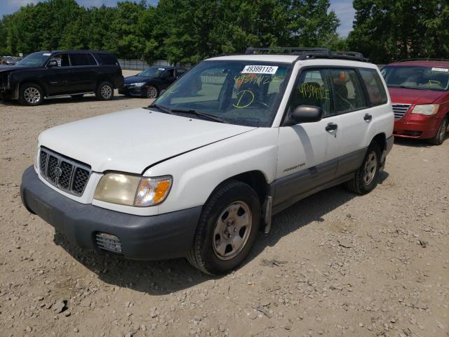 Photo 2 from auction – 2001 SUBARU FORESTER with VIN JF1SF63501H707707